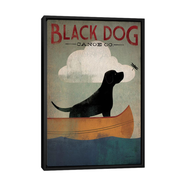 Winston Porter Black Dog Canoe Co. I by Ryan Fowler GalleryWrapped